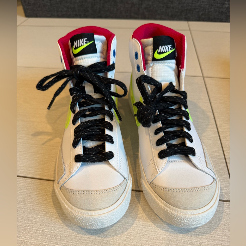 Nwt Brand New Nike Kids Blazer Mid 77 White HighTop Sneakers